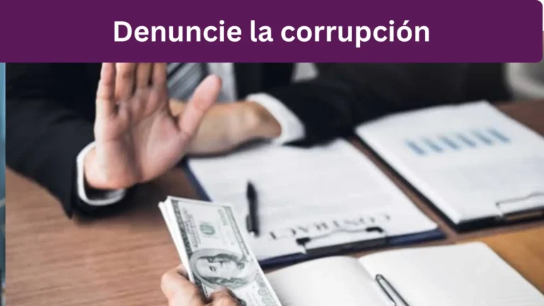 Cómo Denunciar Corrupción o Irregularidades