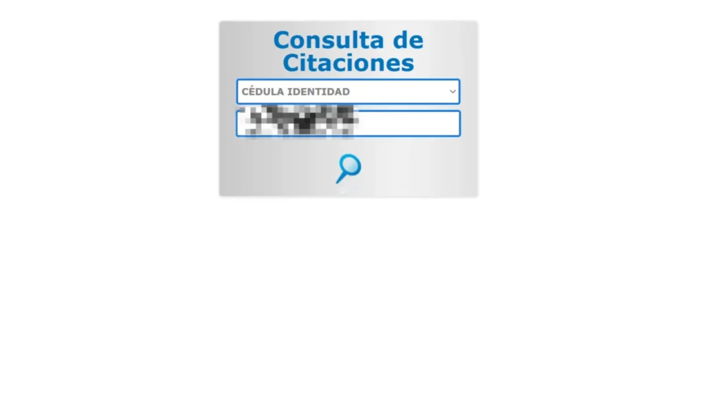 Ingresa tu número de cédula