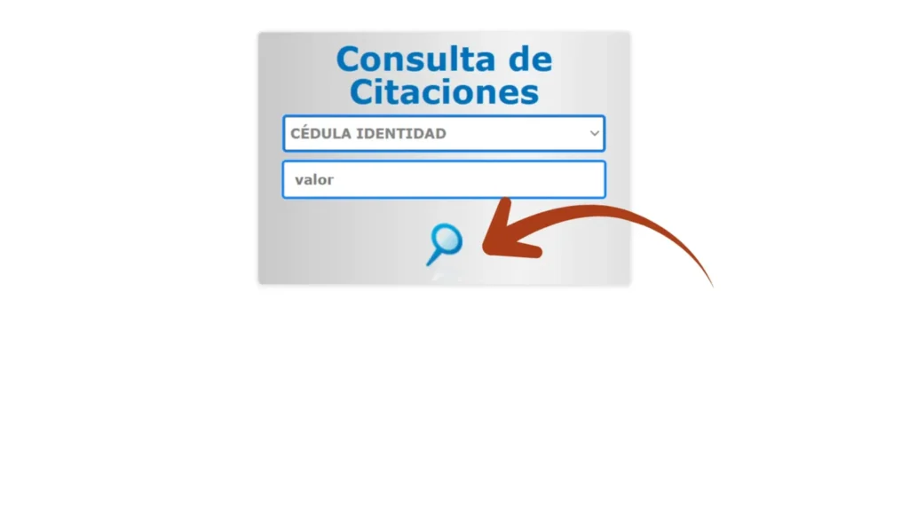 Haz clic en el botón de búsqueda
