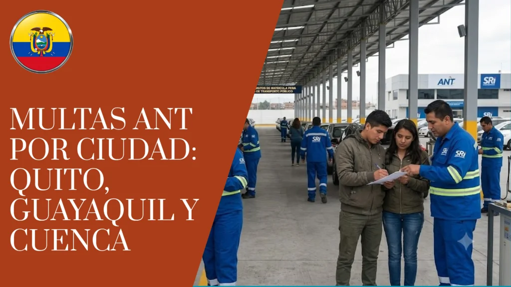 Multas ANT por Ciudad