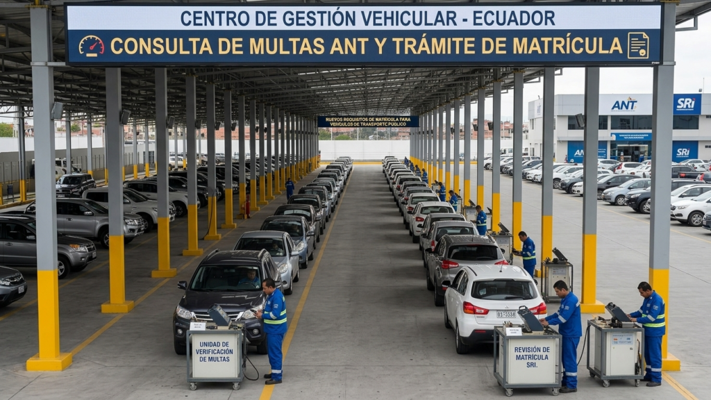 Multas ANT y la Matrícula del SRI
