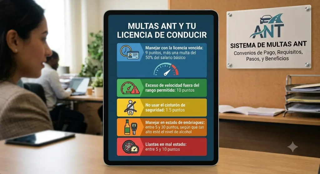 Multas ANT y tu Licencia de Conducir